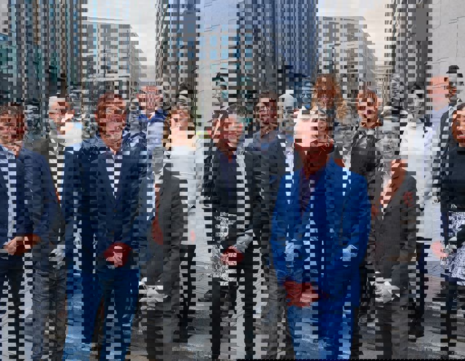 Clarion colleagues standing together