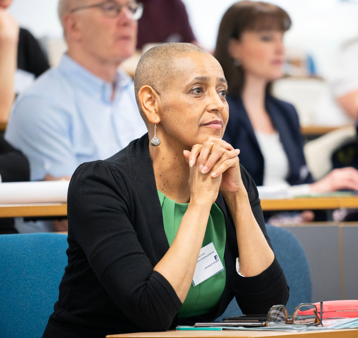 Alison Lowe OBE at Safer Parks Symposium at Leeds University