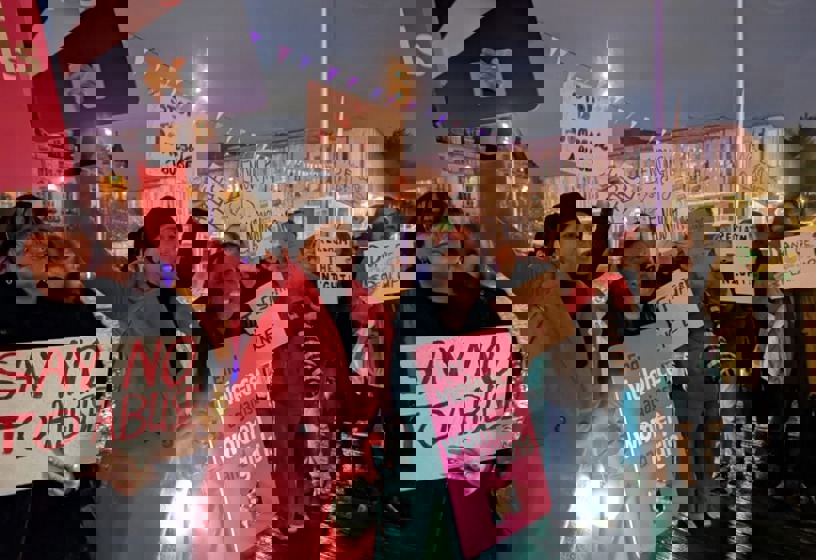 Bradford Reclaim The Night In Bradford City Centre With Alison Lowe Mbe Oct 2025