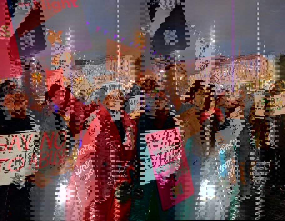 Bradford Reclaim The Night In Bradford City Centre With Alison Lowe Mbe Oct 2025