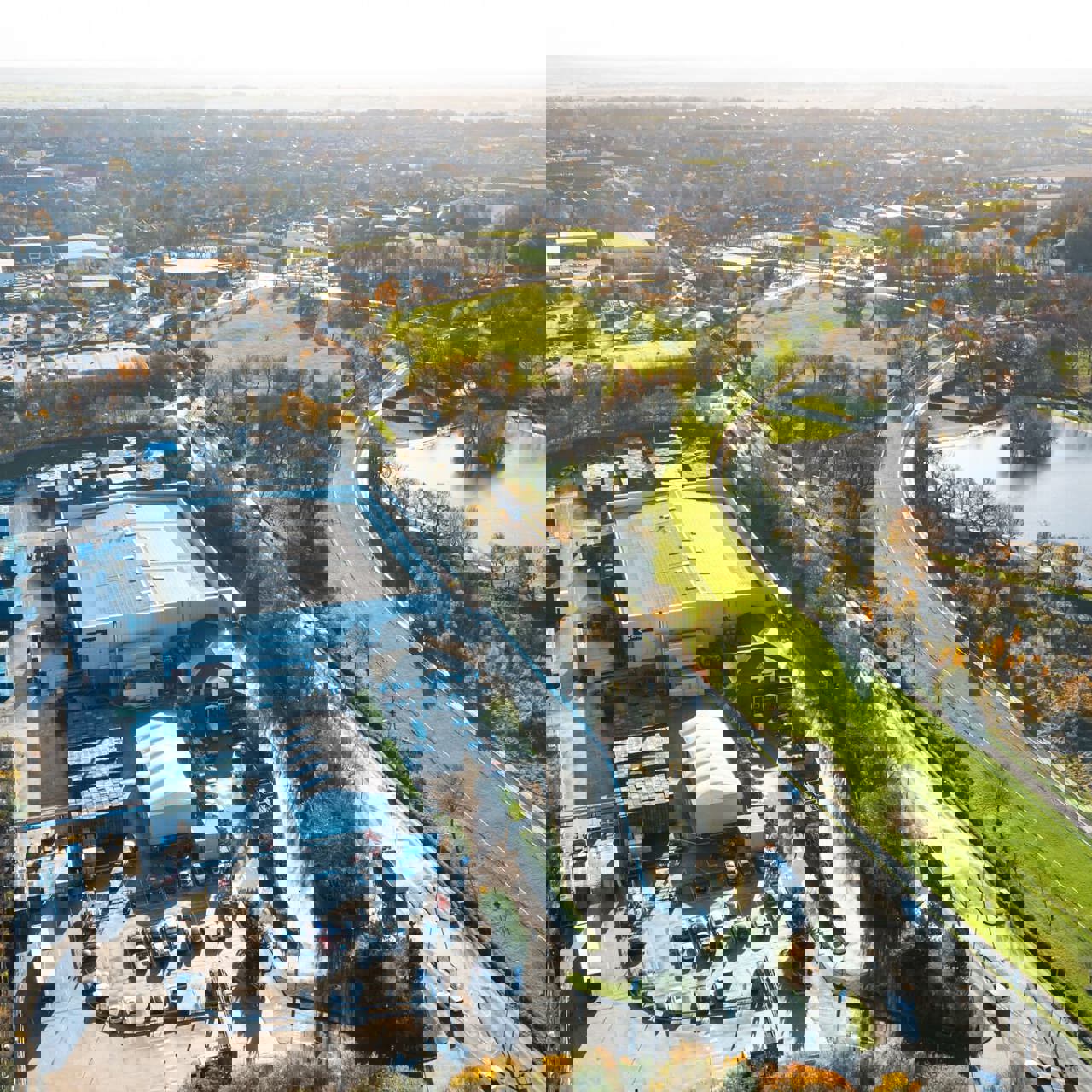 A639 Pontefract In Wakefield Aerial